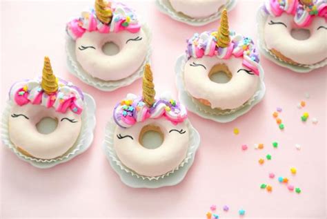 Unicorn Doughnut Dessert Recipe Unicorn Birthday Party Dessert Hgtv