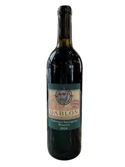 2018 Cabernet Sauvignon Reserve Dablon Vineyards And Winery