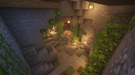 Minecraft Cave House