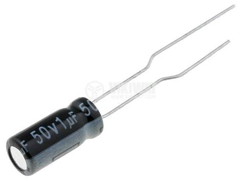 Capacitor Electrolyte 1uf 50v Tht Ф5x11mm At Best Price Vikiwat