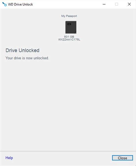 My Wd Passport Is Not Asking Me To Write Password On My Pc External Drives For Pc Wd Community