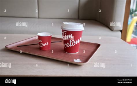 Tim Horton Coffee Stock Photo - Alamy