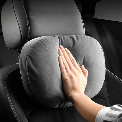 Super Soft Car Headrest Auto Seat Cover Head Neck Rest Cushion