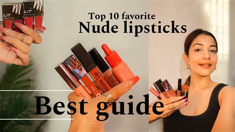 Best Nude Lipsticks Brown Nudes For Indian Medium Skintone Starting