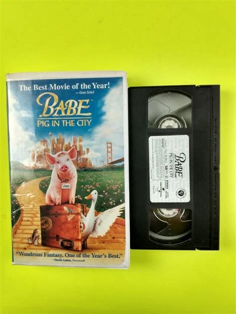 BABE PIG IN The City VHS 1999 Clamshell 055 9 76 PicClick CA