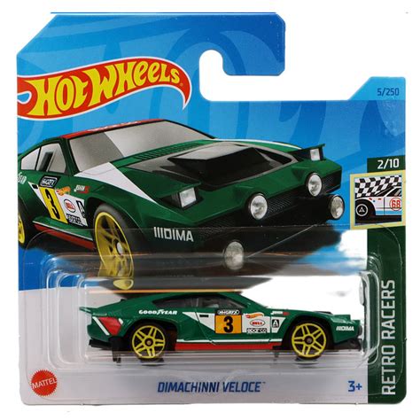 Hot Wheels Retro Racers Dimachinni Veloce