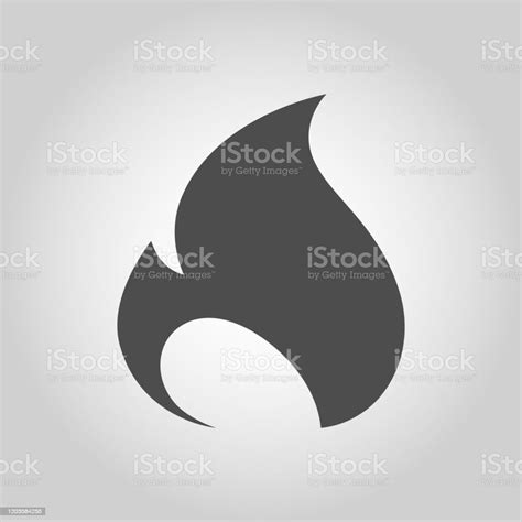 Fire Flat Symbol Icon Design Element Stock Illustration Download