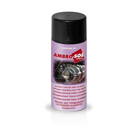 AMBRO SOL Ambro Sol Antislittante Per Cinghie 400 Ml Spray Anti Sli