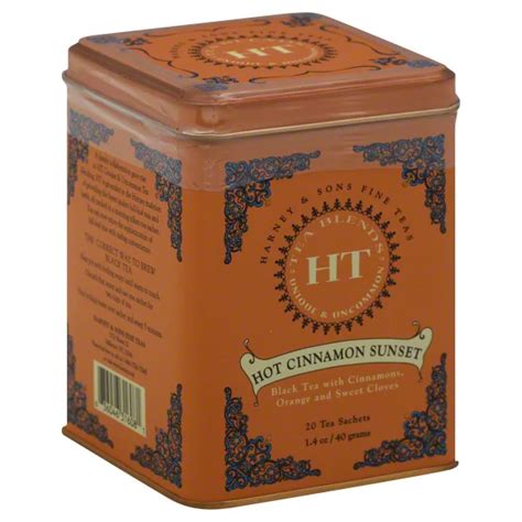 Harney Sons Hot Cinnamon Sunset Shop Tea At H E B