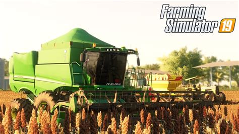 Come Ando A Safrinha Do Sorgo Em Nossa Fazenda Farming Simulator