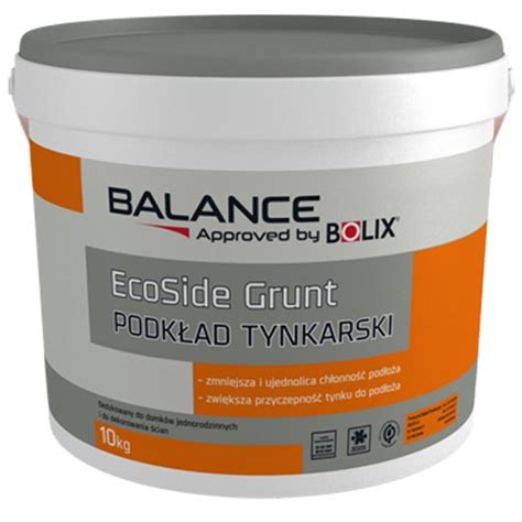 Bolix Balance Grunt Pod Tynk Silikonowy 5KG 11 Cena Opinie