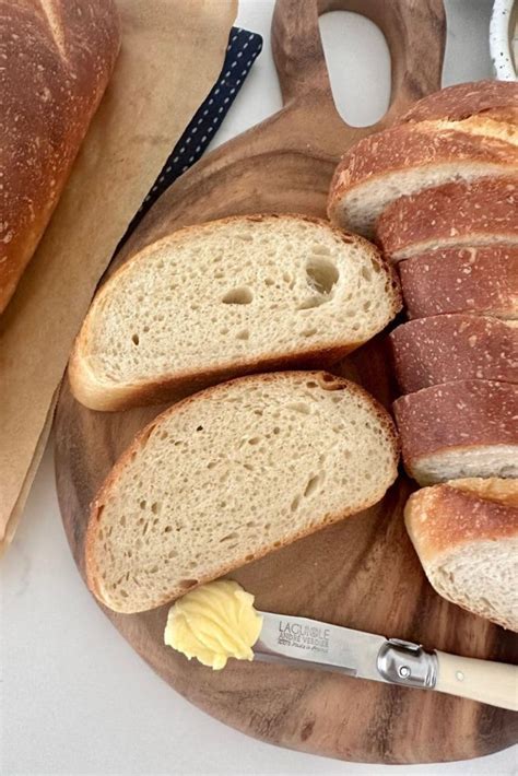 Easy Sourdough French Bread Recipe With Discard Option The Pantry Mama