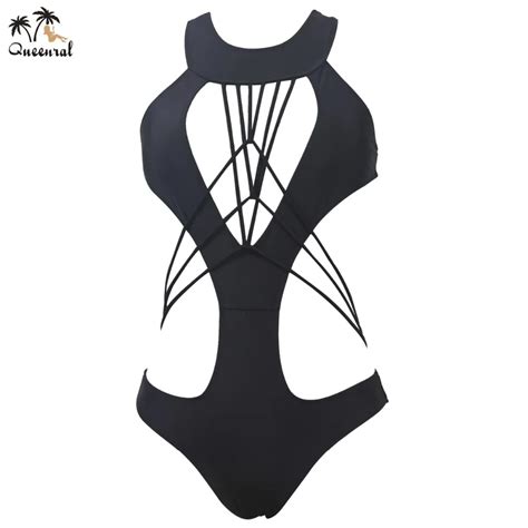 Swimsuit Sexy One Piece Swimwear 2018 New Women Monokini Beach Wear