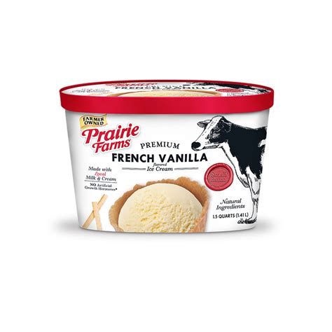 French Vanilla Ice Cream - Prairie Farms Dairy, Inc.