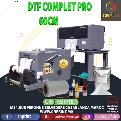 Machines Dtf Complet Cm