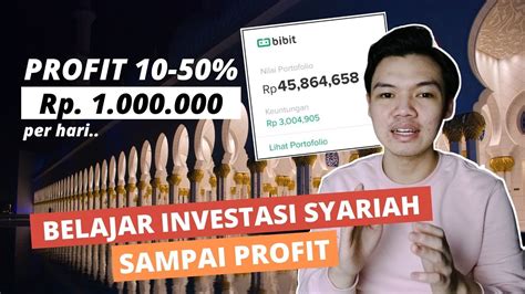 INVESTASI SYARIAH PALING MENGUNTUNGKAN YouTube