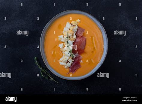 Salmorejo Cordob S T Pico Espa Ol Sopa De Tomate Similar Al Gazpacho