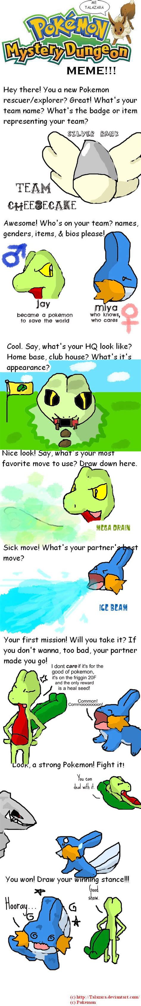 Pokemon Mystery Dungeon Meme By Okamiqueen On Deviantart