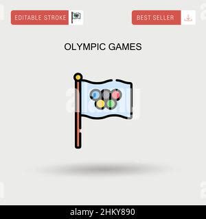 Olympischen Spiele Zeichen Symbol Vektor Illustration F R Den Privaten