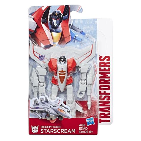 Transformers Auténticos Starscream Reglas e instrucciones oficiales