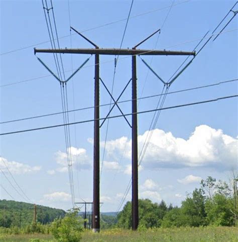 Kv Dc H Frame Steel Monopole Structure In Transmission Tower