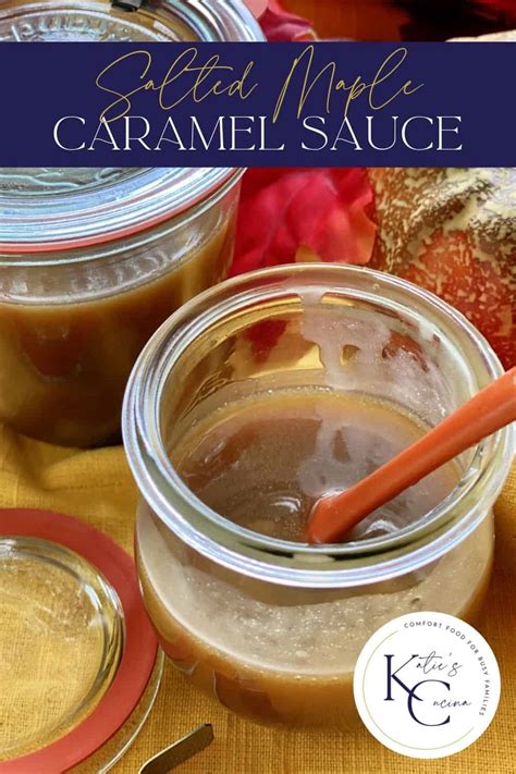 Salted Maple Caramel Sauce