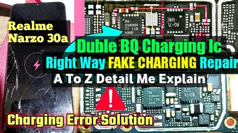 Realme Narzo 30a Charging Logo Blink Schematic Diagram A To Z Explain