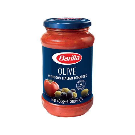 BARILLA Olive Pasta Sauce With Italian Tomato 400g Federated