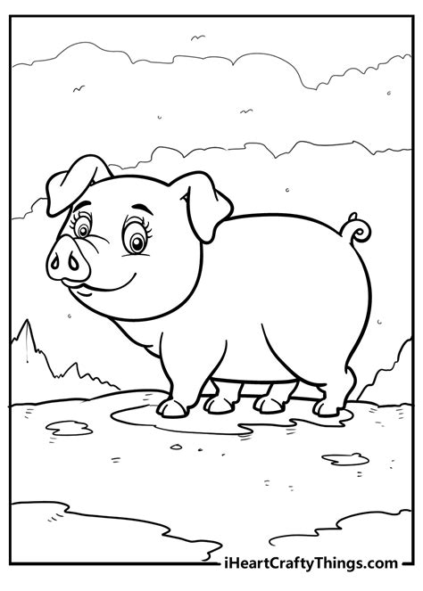 Some Pig Charlottes Web Coloring Coloring Pages