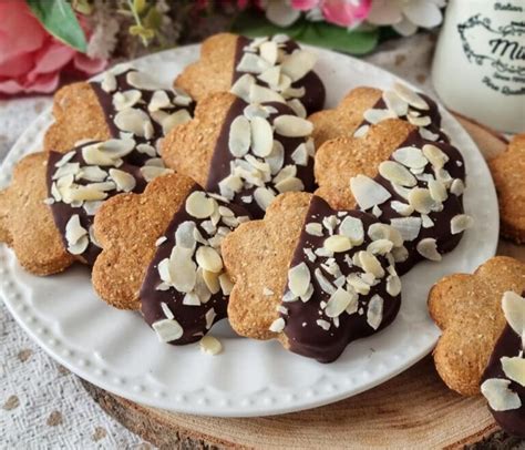 Biscotti Frollini Meraviglia Mandorle E Cioccolato Dolce Ricetta Come