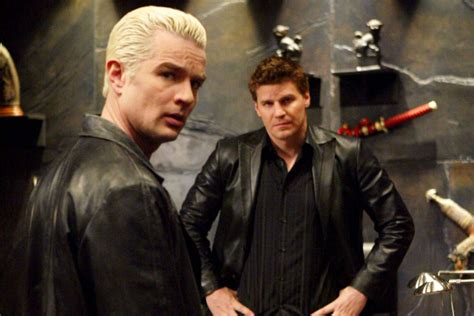 Angel Stars James Marsters And David Boreanaz On Vampire Bromance