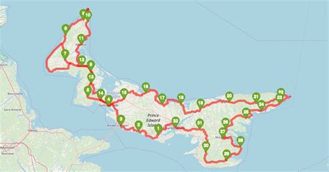 The Island Walk Map