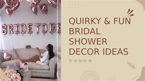 Quirky And Fun Bridal Shower Decor Ideas By Fusion Balloons Issuu