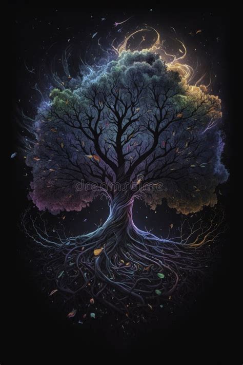 The Tree Of Life A Symbolic Journey Through Nature S Beauty Stock