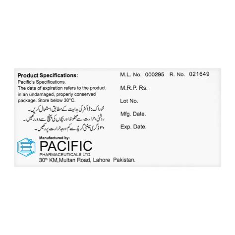 Purchase Pacific Pharmaceuticals Levopraid Tablet 25mg 20 Pack Online