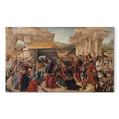 Reproduction Sur Toile The Adoration Of The Kings Sandro Botticelli