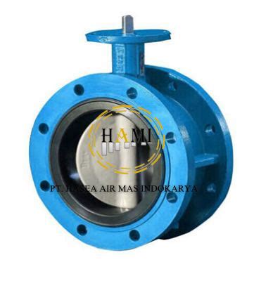 Jual Double Flanged Type Butterfly Valve Jis K K Cast Steel Cast