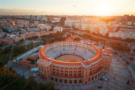 Madrid Las Ventas Bullring Aerial View Songquan Photography