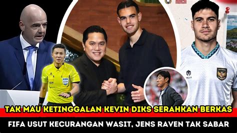 Update Timnas Siang Ini Kevin Diks Serahkan Berkas Naturalisasi