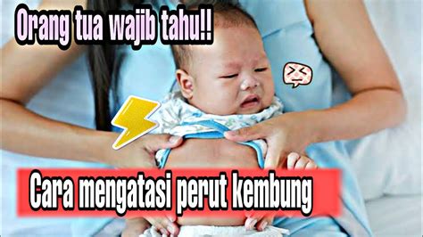 Cara Alami Mengatasi Perut Kembung Pada Bayi Youtube