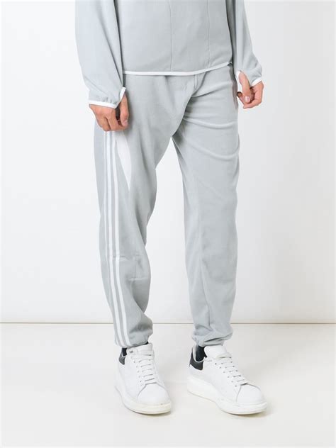 Adidas Originals X Palace Fleece Joggers In Gray For Men Lyst