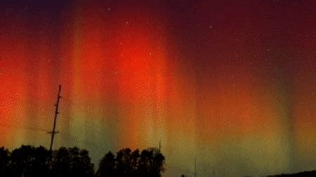 Bright Red Aurora Spotted Above Northern Wisconsin