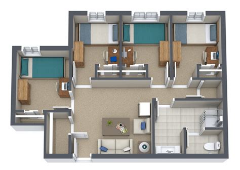 Room Dimensions - Evergreen Hall - Housing Options - Housing | SIUE