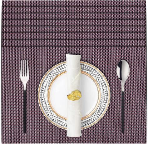 Amazon Decozen Placemats Set Of Table Protector For Kitchen