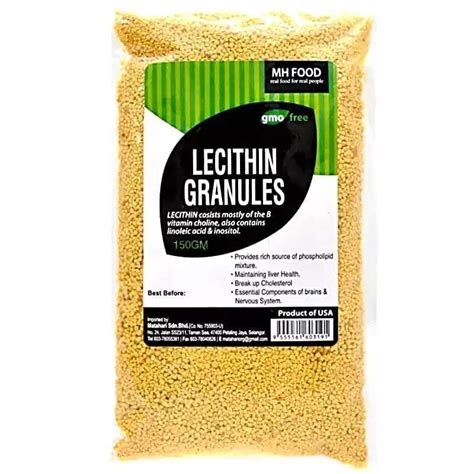 Mh Food Mh Lecithin Granules 150g Usa Stella Food Hall