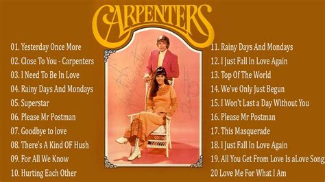 The Carpenter Greatest Hits Best Songs Of The Carpenter The