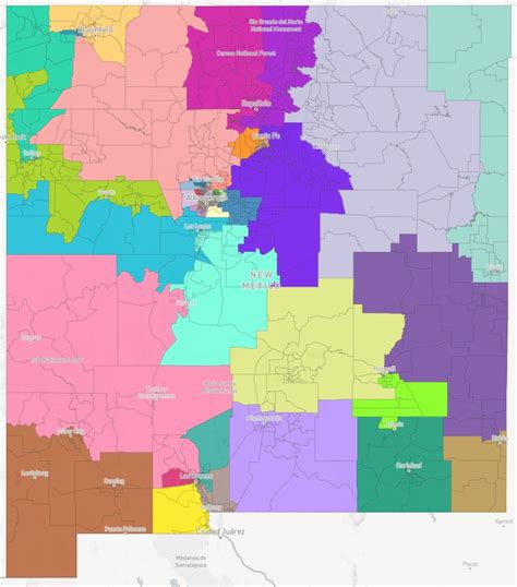 Adopted Maps New Mexico Citizens Redistricting Committee