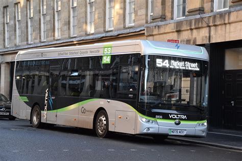 8806 ND70AEX Go North East Yutong E10 Electric Bus Voltra Ray