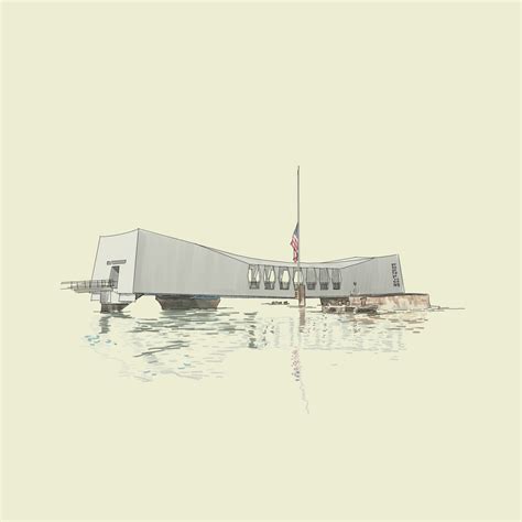 Digital Sketchbook Uss Arizona Memorial Dream By Design