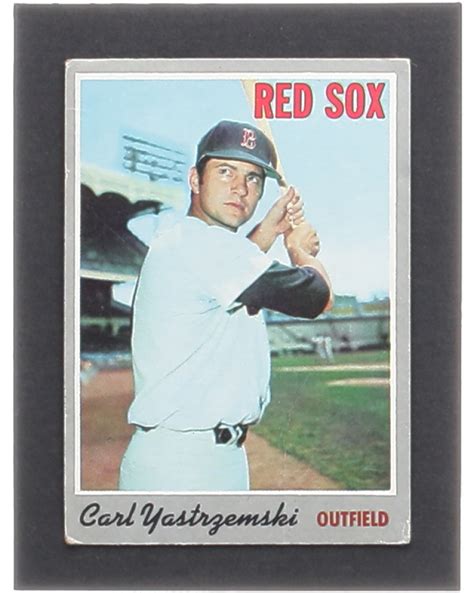 Carl Yastrzemski 1970 Topps 10 Pristine Auction